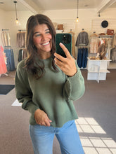 Load image into Gallery viewer, Abigail Sweater - Light Olive
