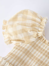 Load image into Gallery viewer, Gingham Plaid Girl Romper
