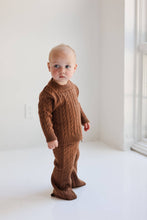 Load image into Gallery viewer, Cocoa Cable Knit Set
