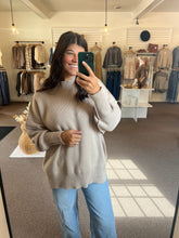 Load image into Gallery viewer, Cozy Day Oversized Sweater - Ash Mocha
