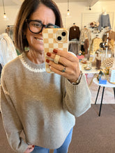 Load image into Gallery viewer, Emma Stitched Sweater
