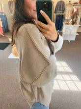 Load image into Gallery viewer, Cozy Day Oversized Sweater - Ash Mocha
