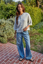 Load image into Gallery viewer, Seaside Soft Stripe Cardigan
