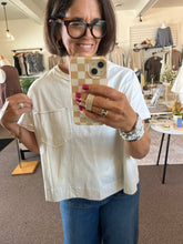 Load image into Gallery viewer, Bone Boxy Tee
