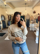 Load image into Gallery viewer, Layla Stripe Sweater

