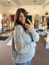 Load image into Gallery viewer, Dahlia Sweater - Sleet
