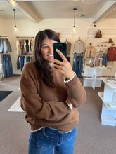 Load image into Gallery viewer, Josie Contrast Trim Sweater
