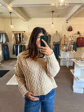 Load image into Gallery viewer, Luna Cable Knit Sweater
