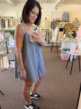 Load image into Gallery viewer, Harbor Breeze Navy Romper
