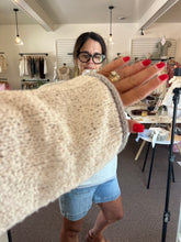 Load image into Gallery viewer, Coastal Charm Knit Sweater
