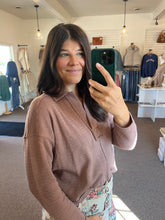 Load image into Gallery viewer, Jemma Knit Top - Brown
