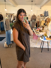 Load image into Gallery viewer, Brown Corduroy Dress
