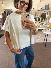Load image into Gallery viewer, Bone Boxy Tee
