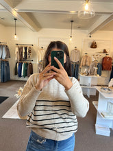 Load image into Gallery viewer, Layla Stripe Sweater
