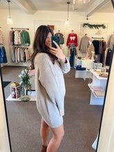 Load image into Gallery viewer, Turtle Neck Mock Knit Dress
