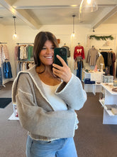 Load image into Gallery viewer, Stitch Sweater Cardigan
