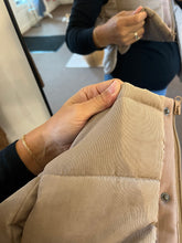 Load image into Gallery viewer, Asher Suede Puffer Vest - Mocha
