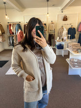 Load image into Gallery viewer, Paisley Waffle Cardigan
