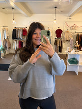 Load image into Gallery viewer, Abigail Sweater - Grey
