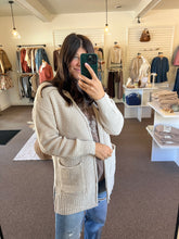 Load image into Gallery viewer, Paisley Waffle Cardigan
