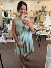 Load image into Gallery viewer, Olive Grove Woven Dress
