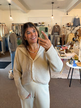 Load image into Gallery viewer, Ribbed Button-Up Cardigan

