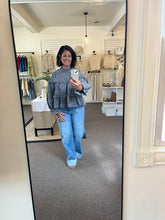 Load image into Gallery viewer, Seeing Fall Plaid Top
