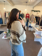Load image into Gallery viewer, Olive Stripe Sweater
