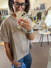 Load image into Gallery viewer, Cocoa Boxy Tee

