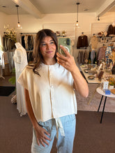 Load image into Gallery viewer, Cream Cozy Knit Top

