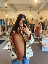 Load image into Gallery viewer, Floral Sherpa Jacket
