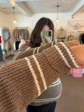 Load image into Gallery viewer, Chocolate Stripes Sweater
