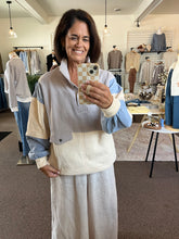 Load image into Gallery viewer, Chloe Color Blocked Sweatshirt
