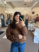 Load image into Gallery viewer, Josie Contrast Trim Sweater
