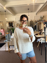 Load image into Gallery viewer, Coastal Charm Knit Sweater
