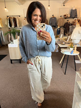Load image into Gallery viewer, Sorel Knit Cardigan - Dusty Blue
