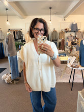 Load image into Gallery viewer, Stone Oversized Sweater Vest

