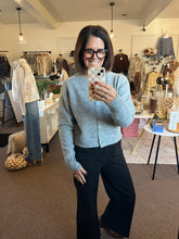 Load image into Gallery viewer, Driftwood Heather Grey Cardigan
