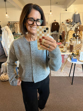 Load image into Gallery viewer, Driftwood Heather Grey Cardigan

