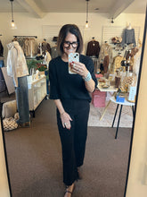 Load image into Gallery viewer, Basic Black Knit Sweater
