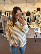 Load image into Gallery viewer, Stripe Waffle Top

