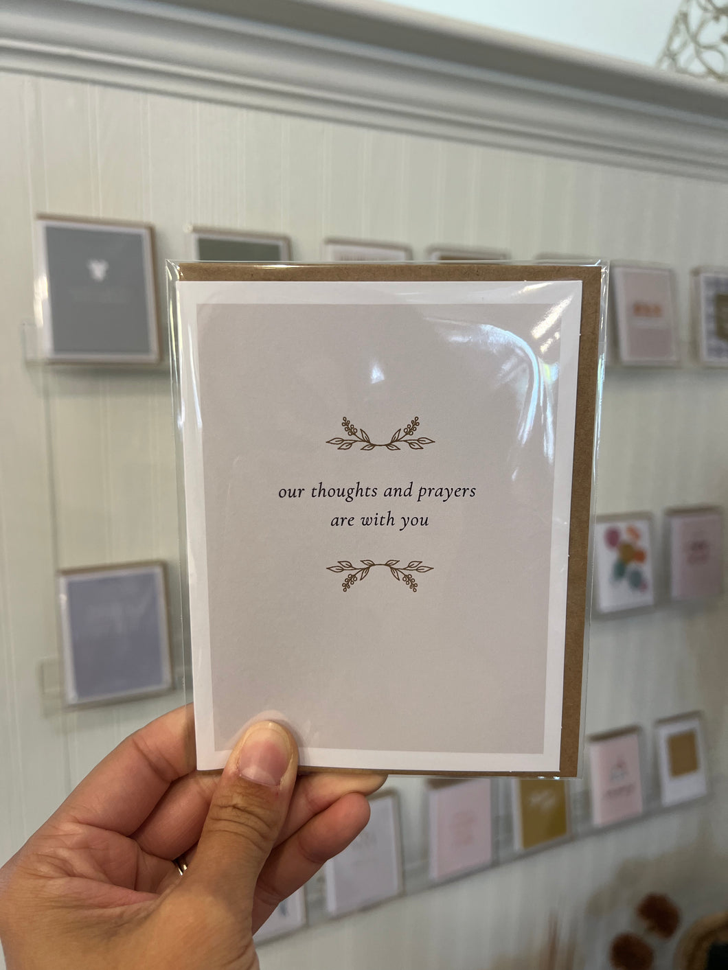 Thoughts & Prayers Card