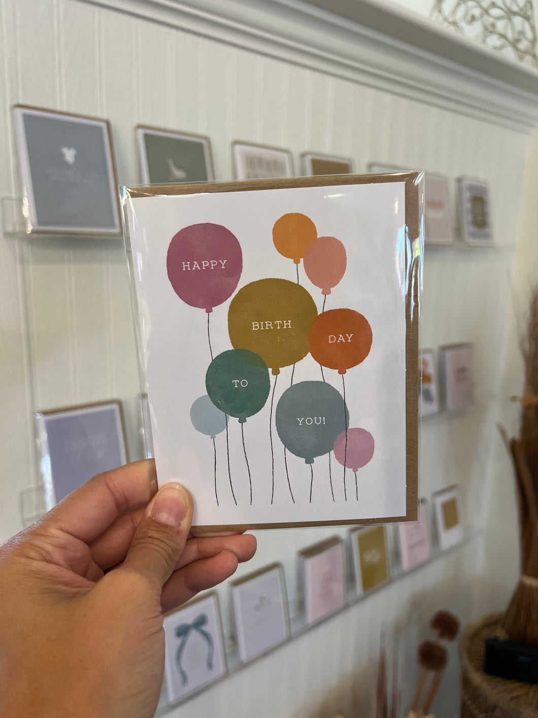 Happy Birthday Balloon Card