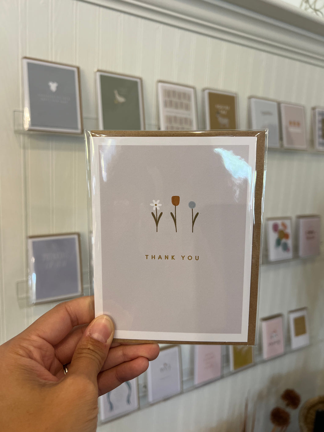 Thank You Floral Card