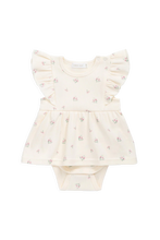 Load image into Gallery viewer, Organic Cotton Rib Elianna Playsuit - Emma Whisper
