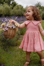 Load image into Gallery viewer, Organic Cotton Claudine Dress - Swiss Pink
