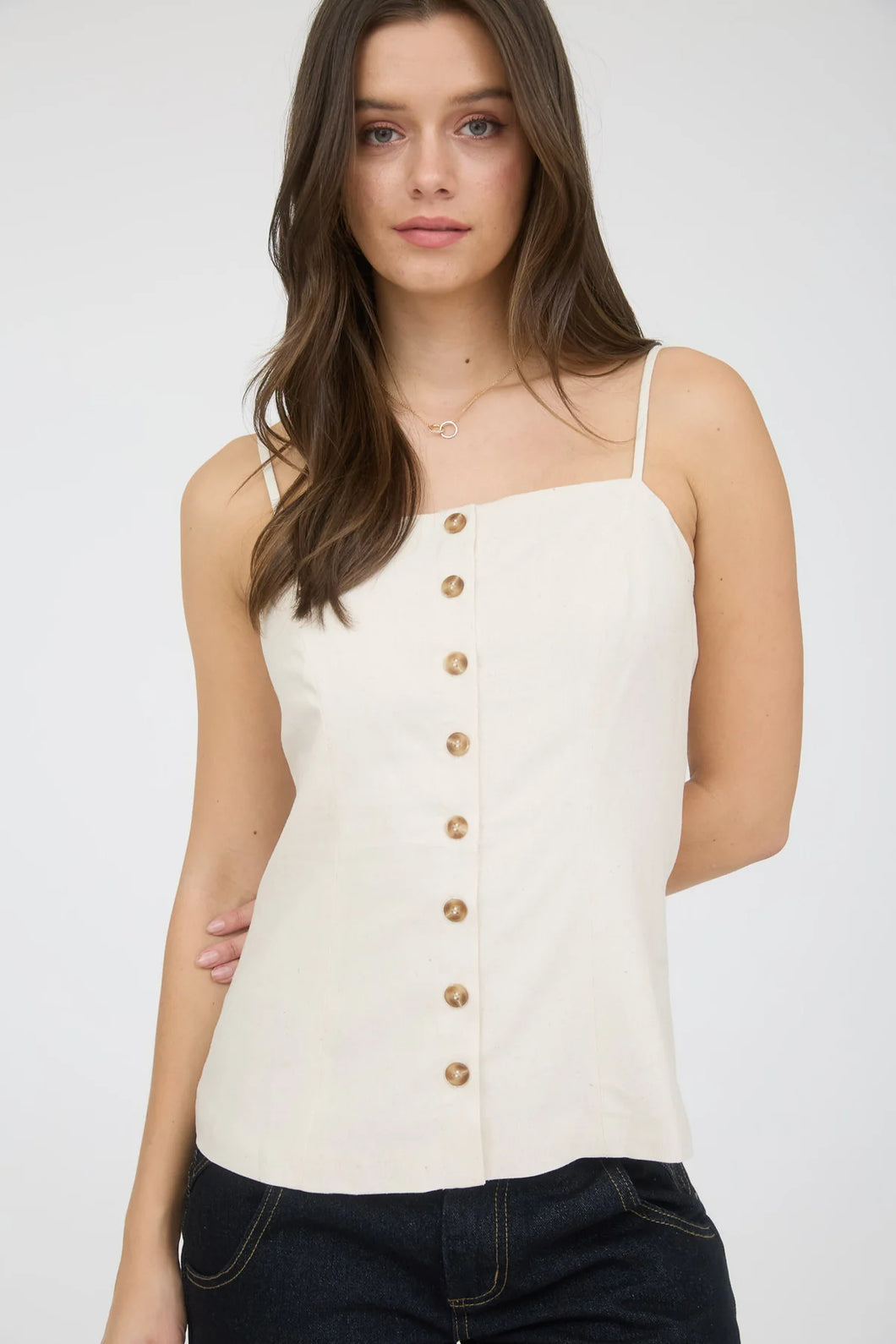 Luna Linen Tank
