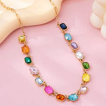 Load image into Gallery viewer, Multicolor Gemstone Necklace
