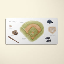 Load image into Gallery viewer, Our Big Book of Sports (Baby Board Book)
